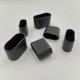 thumbnail image 2 of 16 Pieces Chair Leg Cap Chair Leg Protector Floor Protector Caps 40 x 20mm Black, 2 of 4