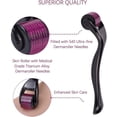 thumbnail image 4 of 540 Rouleau de Microneedle Derma en Titane Soin de la Peau pour le Visage Rides Perte de Cheveux Vergetures Repousse des Cheveux Micro Aiguilles Kit Professionnel de Microneedling Derma 1.0mm, 4 of 7