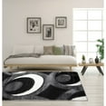 thumbnail image 3 of Rectangle Ruby Grey Shag 2 ft. x 8 ft. Runner Area Rug for Entryway, Living Room, Dinning Room, etc., 3 of 7