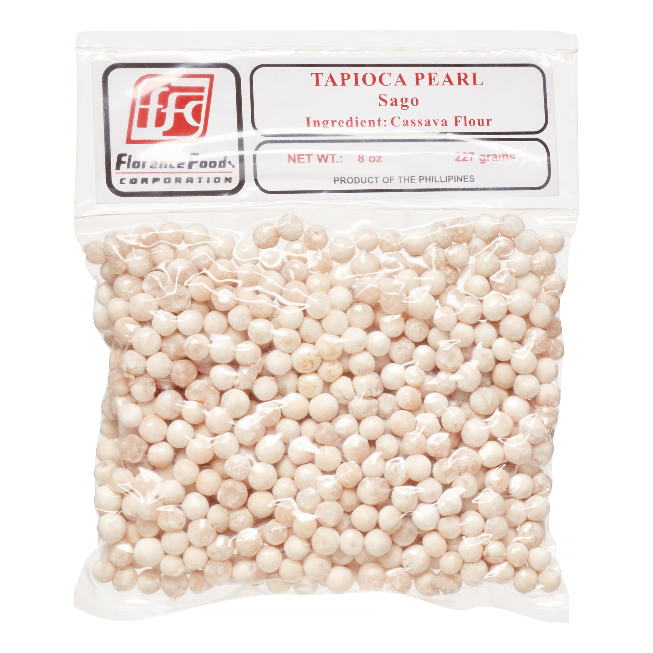 Florence Dried Tapioca Pearl (Large), 8 Ounce
