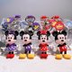 thumbnail image 2 of LLavero de Mickey de Anime de Disney, llavero de Minnie bonito de punto de dibujos animados, bolso de estudiante colgante, llavero de coche que combina con todo, regalos de navidad, 2 of 5