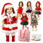 Gearonic American Girl Wardrobe Makeover Outfit Doll Accessories, 20 Pieces