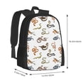 thumbnail image 2 of Sigee Snake for Simple large capacity backpack Travel Laptop Backpack, Business for Travel and Daily Use, 2 of 9