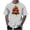 Grey, variant on Men's Halloween Printed T-Shirt, Round Neck Short Sleeve Design, Comfortable Casual Wear for Daily Use
