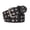 Style6, variant on SWSMCLT Women's Faux Leather Adjustable Belts Steampunk Riding Buckle Casual Medium Fashion Grommet Belt Studded Style6 X-Small-Large