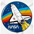 thumbnail image 2 of NASA Retro Vintage Space Shuttle Cool Romper Boys or Girls Infant Baby Brisco Brands 6M, 2 of 7