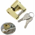 thumbnail image 1 of Protector de remolque de alta resistencia: bloqueo de gancho de remolque de calidad comercial, garantiza protección de hardware de alta resistencia, antirrobo con núcleo de acero inoxidable, para, 1 of 5