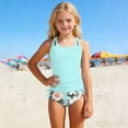 thumbnail image 4 of Tween Girls Swimming Suit Swimwear Two Piece Teen Bikini Tankini Swimsuit for Juniors Youth Swimwear with Bralette Bottoms Bathing Suit, 4 of 4