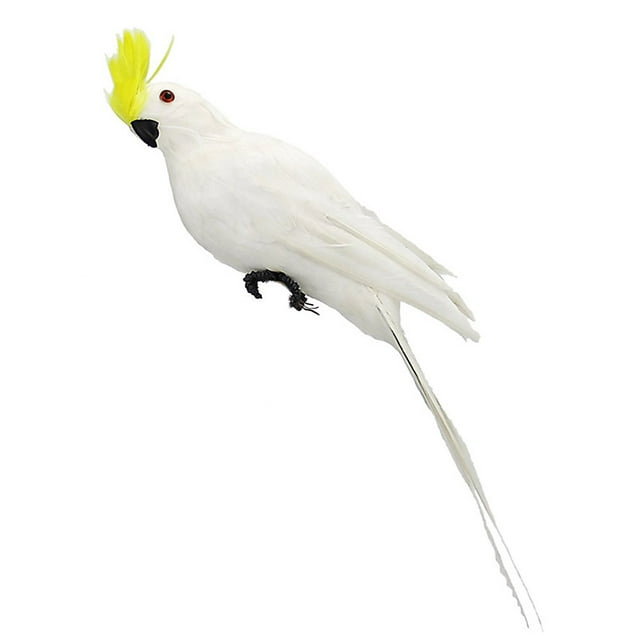 1Pcs Simulation Parrot Window Gardening Decoration Bird Foam Feather Parrot Home Decoration