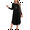 Black, variant on Women's Lounge Dress Long Sleeve Midi Long Dress Loose Casual Side Slit Dresses Pocket