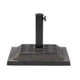 thumbnail image 2 of Island Umbrella 26-lb Bronze All-Weather Outdoor Square Resin Umbrella Base, 2 of 10