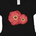thumbnail image 4 of Inktastic Red Poppy Flowers Girls Baby Dress, 4 of 5