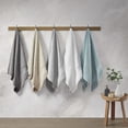 thumbnail image 5 of Madison Park Signature Splendor 6-Piece 1000 GSM 100% Cotton Towel Set, Grey, 5 of 6