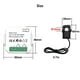 Tuya Smart Bidirectionnelle Compteur d'Énergie WiFi 2 Voies avec Pince – image 3 sur 11