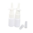 thumbnail image 1 of Bomba de botella nasal Colco recargable de plástico blanco Paquete de 2 15ml, 1 of 7
