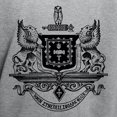 thumbnail image 3 of CafePress - Psi Upsilon Black And White Crest Sweatshirt - Pullover Hoodie, Hooded Sweatshirt, 3 of 4