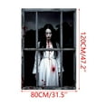 thumbnail image 3 of PRETXORVE Halloween Decorations, Halloween Fall Decor, Halloween Ghost Window Decal Door Curtain Scary Woman Window Party Decoration Hanging, 3 of 6