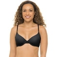 thumbnail image 2 of No Boundaries Women's Tailored Lightly Lined Underwire T-Shirt Bra, 2-Pack, 2 of 6