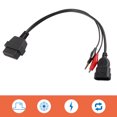 thumbnail image 3 of Adapter Cable,3 Pin to 16 Pin OBD2 Adapter Connector Diagnostic Cable Replacement for  Alfa Lancia, 3 of 8