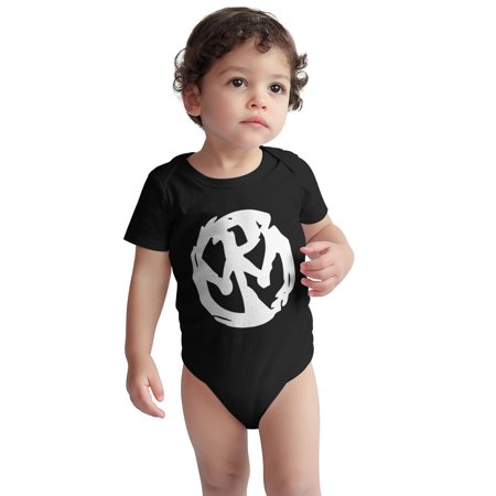 

Pennywise Baby Onesie Band Logo Toddler Baby Boys Girls Short-Sleeve Bodysuits Cotton Romper Black 2 Years