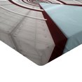 thumbnail image 2 of Ambesonne Science Fitted Sheet, Futuristic Corridor, Twin XL Size, Grey, 2 of 3