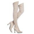 thumbnail image 1 of Shoe'N Tale Woman Suede Thigh High Over The Knee Boots, 1 of 3