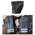 thumbnail image 3 of maskred Premium Cycling Bike Double Rear Seat Bag Trunk Bag Waterproof and Expandable Black Large 1Set, 3 of 6