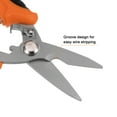 thumbnail image 5 of Uxcell Industrial Scissors 7 Inch Stainless Steel Shears Blades with Orange Black Handle, 5 of 6