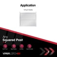 thumbnail image 3 of Cierre de puerta Safetech Hardware ViperX5-5 reversible de 5 pulgadas, blanco, 3 of 8
