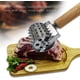 thumbnail image 4 of Stainless Steel Meat Tenderizer, Rolling Seasoning Meat Tenderizer, Schnitzel Tenderizer Steaker, Kitchen Tenderizer, 4 of 4