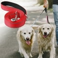 thumbnail image 6 of Reflective Dog Leash Comfortable Nylon Braided Heavy Duty 6ft Strong for Large and Medium Dogs Dog Training Leash for Running Pet Supplies red, 6 of 8