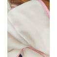 thumbnail image 2 of ATAIKU Cute Baby Girls Valentine's Day Clothes Newborn Zipper Hooded Jumpsuit with Thin Fleece Lining Fall Winter Warm Outfit, 2 of 5