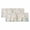 Beige, variant on 2 Panels Watercolor Flowers Beige Valance for Windows, Spring Summer Retro Botanical Light Filtering Kitchen Curtains, Rod Pocket Window Treatment Curtain Valances for Living Room Bedroom, 42"x12"