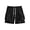Black, variant on APTRO Men's Cargo Shorts 9" Elastic Waist Drawstring Summer Casual Corduroy Work Shorts with Zipper Pockets Black L