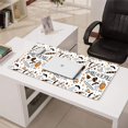thumbnail image 3 of Long Mouse Pads for Desk,Trick or Treat Halloween Pattern Desk Mats on Top Of Desks, Desk Mouse Pad Extra Large with 3mm Non-Slip Base and Stitched Edge for Gaming,Office,Work,Home 31.5x15.7in, 3 of 5