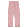 thumbnail image 5 of School Pants for Boys Pull On Chino Pants with Pockets Straight Pants Pink School Pants for Boys Boys Back To School Clothes Kid Preppy Clothes 7-8 Years, 5 of 6