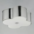 thumbnail image 5 of Maxim 12247 Clover 2 Light 14" Wide Flush Mount Ceiling Fixture - Nickel, 5 of 7