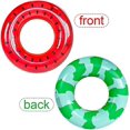 thumbnail image 4 of Flotador de piscina para adultos, flotador inflable para piscina, anillo de natación para piscina, balsa inflable grande para playa de verano para diversión acuática para niños y adultos., 4 of 5