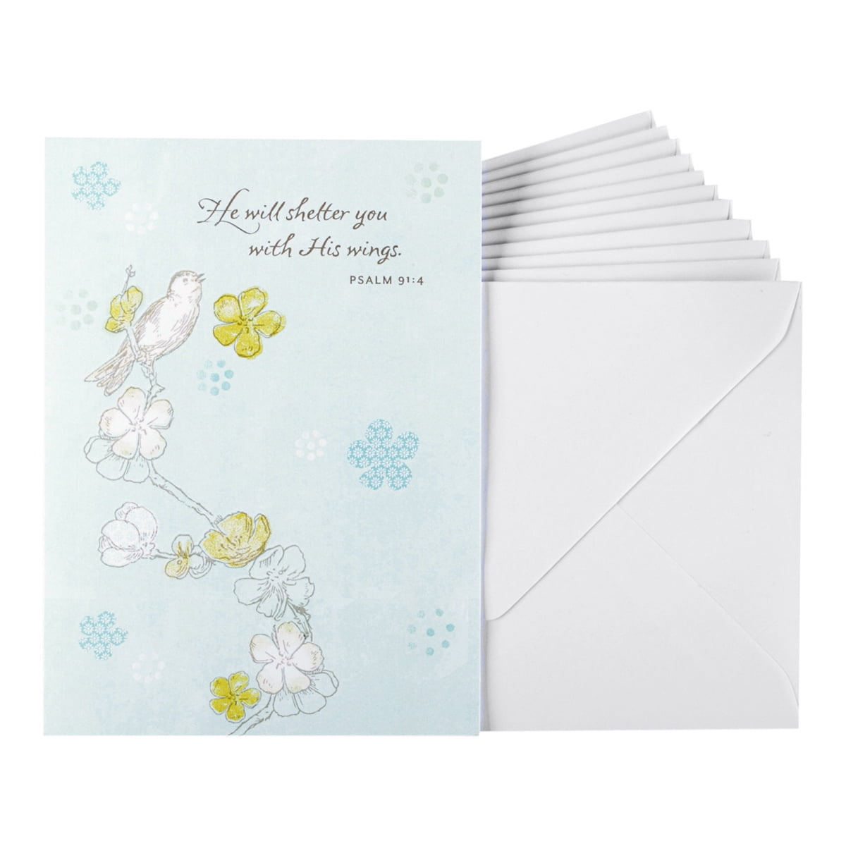 DaySpring He Will Shelter You Blank Trend Note Cards