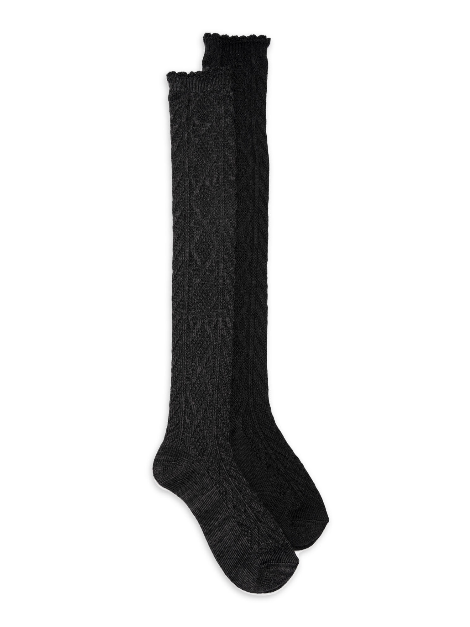 Muk Luks MukLuks Women's Over The Knee Socks, 2-Pairs