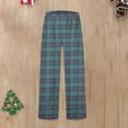 thumbnail image 2 of JJHGVB Flannel Pajama Pants Women Plaid Pajama Pants Lounge Pants Womens Flannel Pajama Pants for Women Lightweight Pants Women Pants Women Trendy Fuzzy Lounge Pants Green 3XL, 2 of 5