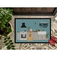 thumbnail image 3 of Fawn English Bulldog Kitchen Scene Indoor or Outdoor Mat 18x27 CK7828MAT, 3 of 4