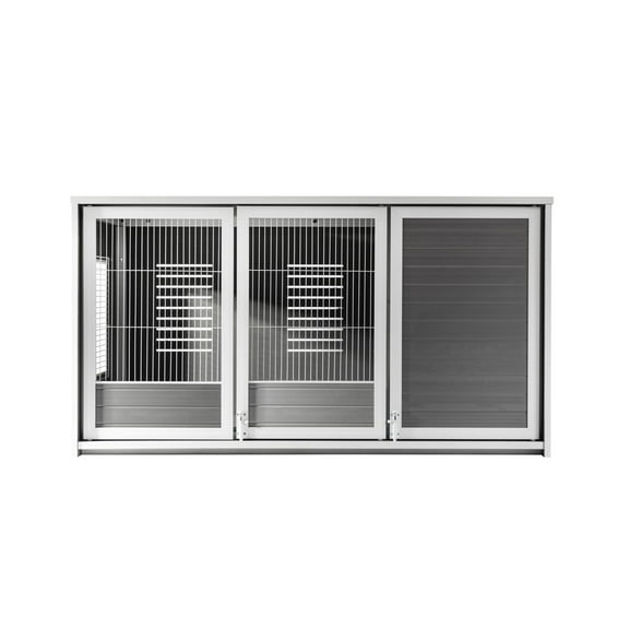 New Age Pet® ECOFLEX® Cozy Critter Chateau, Small Animal Hutch, 7.6 Sq Ft Living Space