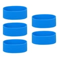 thumbnail image 1 of 5Pcs Silicone Rubber Bands Non-slip 4.33 Inch for Art, Blue, 1 of 6