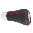thumbnail image 1 of Perilla de Cambio de Marcas de 6 Velocidadas, De Cuero Pu de Metal, Accesorios de Estilo de Coche, Accesorios Interiores para Engranajes de Diámeto 8-12 mm, 1 of 7