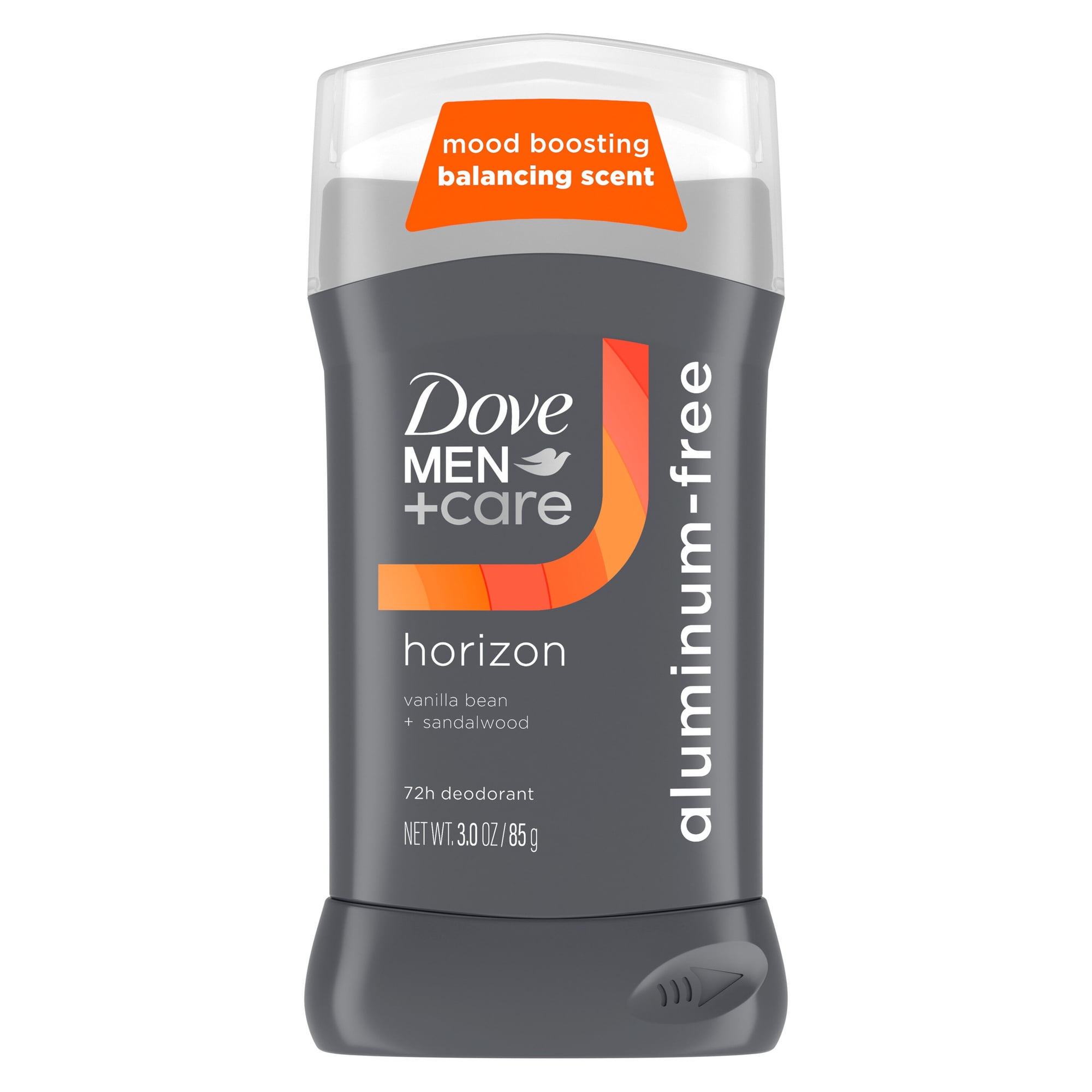 Dove Men+Care Deodorant Stick Mood Boosting Scent Horizon 72h Odor Protection, 3 oz