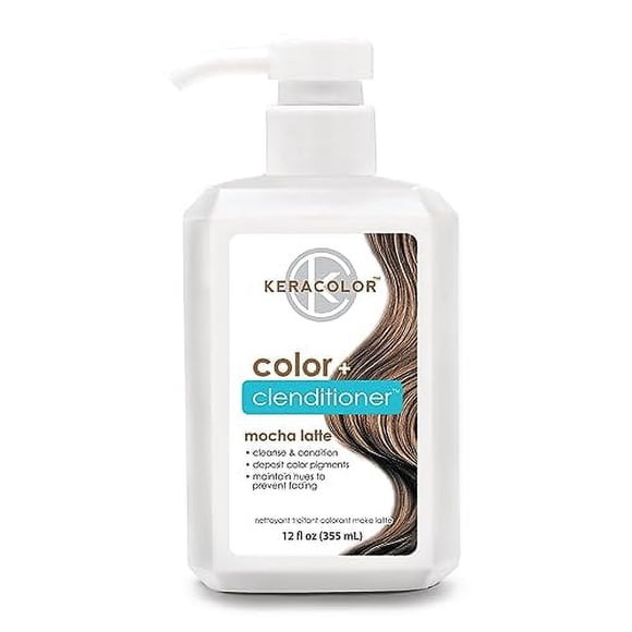 Tinte para el cabello MOCHA LATTE Keracolor Clenditioner - Semi Permane