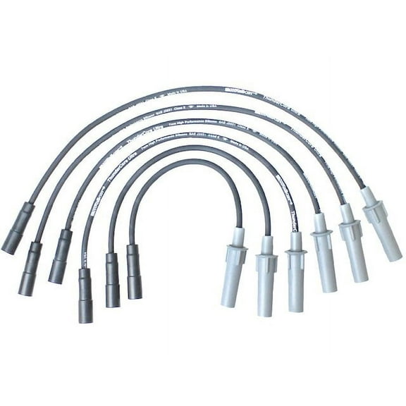 Spark Plug Wire Set - Compatible with 2001 - 2007, 2009 - 2010 Dodge Grand Caravan 2002 2003 2004 2005 2006