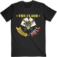 thumbnail image 1 of The Clash Unisex T-Shirt Straight To Hell Single, 1 of 3