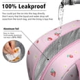thumbnail image 5 of Lunch Bag Lunch Box for Women Reusable Insulated Lunch Bags,Water-Resistant Freshly Picked Strawberries Cooler Lunch Tote Bag, Large Capacity for Work Travel Picnic, 5 of 6